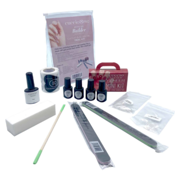 Cuccio Pro Builder Gel Trial Kit for Professional Nail Extensions and Overlays