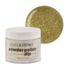 Powder Polish Dip System - Gold Glitter with large & small flecks Dipping Powder 45g (1.6oz)