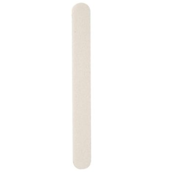 White Natural Nail File (Shape & Remove File) 180/240 Pack of 12