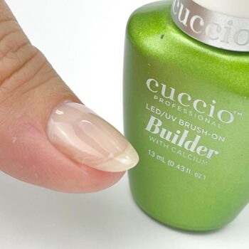 Cuccio Pro Brush On Colour Builder Gel with Calcium – Clear | LED/UV - 13ml - Image 4
