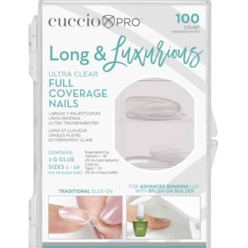 Cuccio Pro Long & Luxurious Full Cover Tips 100ct