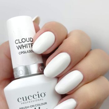 Cuccio Pro Brush On Colour Builder Gel with Calcium – Cloud White | LED/UV - 13ml - Image 3