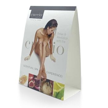 Cuccio Naturale Milk & Honey Tent Card