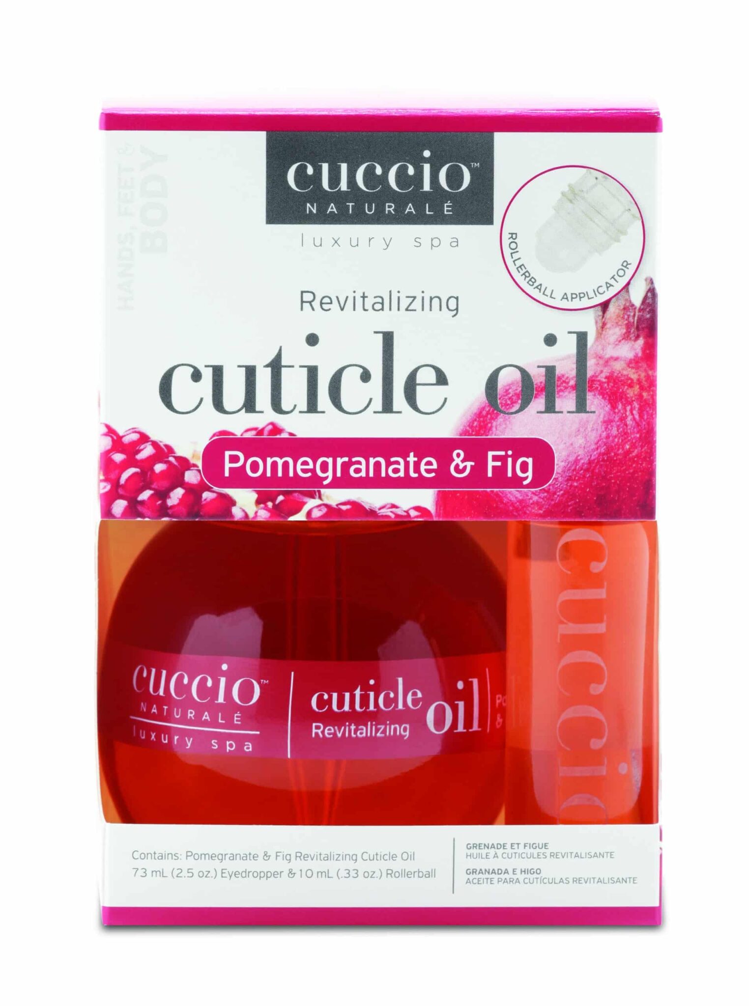 Cuccio Naturale Revitalizing Cuticle Oil Duo Pack Pomegranate & Fig