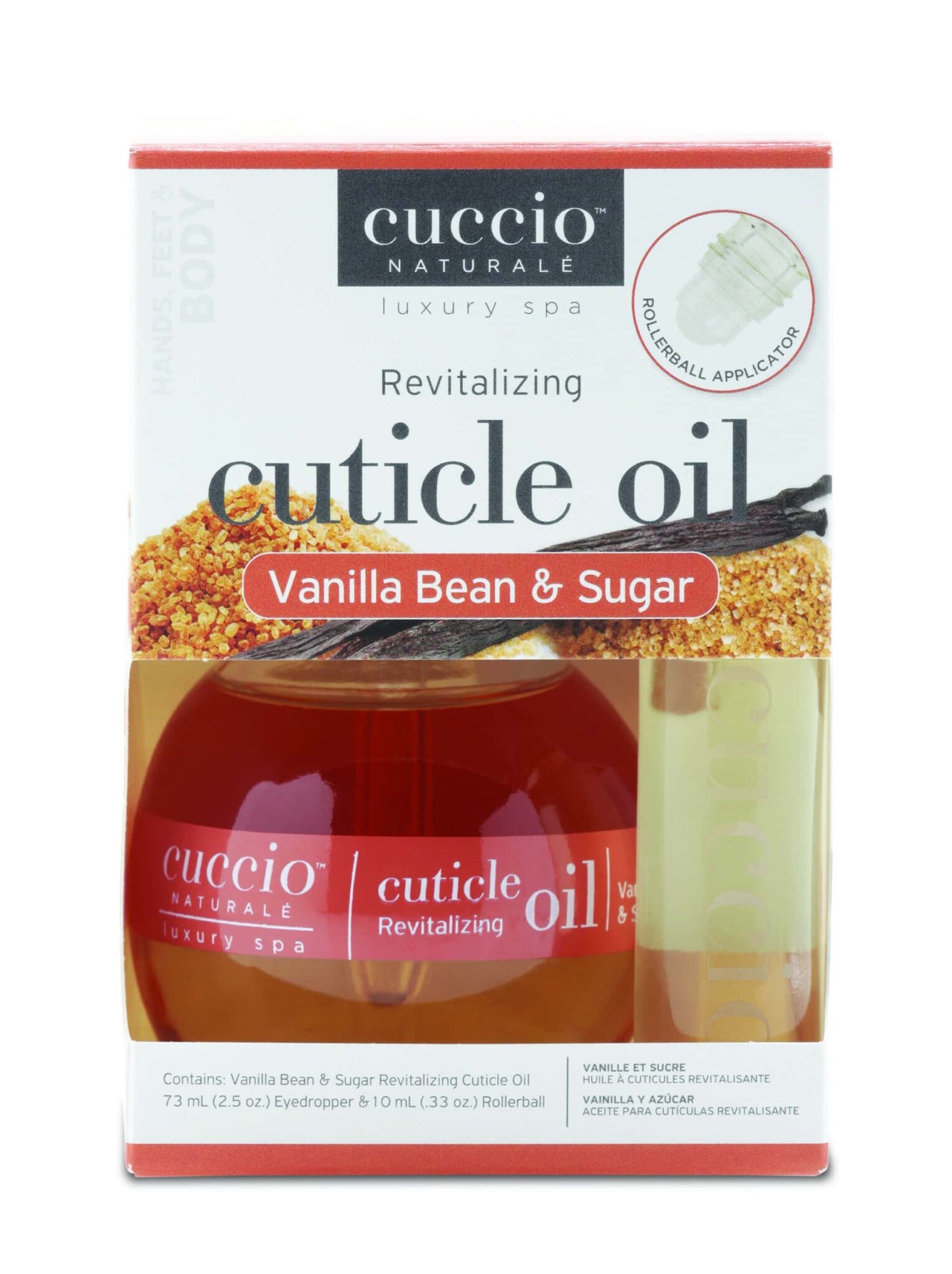 Cuccio Naturale Revitalizing Cuticle Oil Duo Pack Vanilla Bean & Sugar