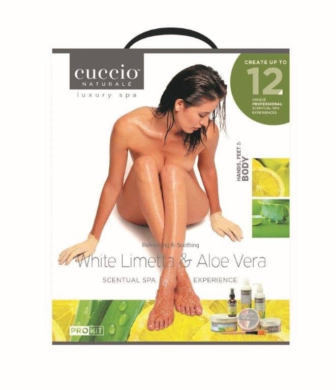 White Limetta & Aloe Vera Scentual Spa Experience Complete Kit