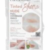 Tinted Sheers Nude Ultra Clear Full Cover Tips 100pk