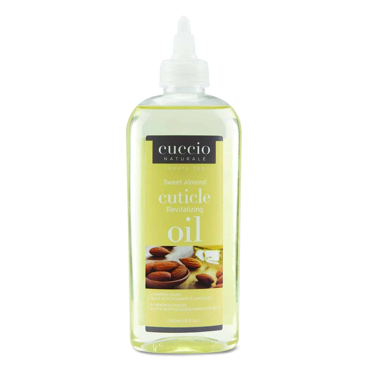 Cuccio Revitalising Cuticle Oil - Sweet Almond - 240ml (refill)