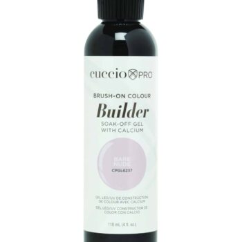 Cuccio Pro Brush On Colour Builder Gel with Calcium – Bare Nude | LED/UV - 118ml