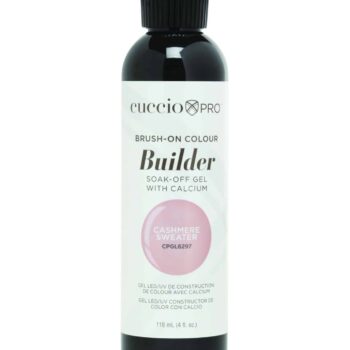Cuccio Pro Brush On Colour Builder Gel with Calcium – Cashmere Sweater | LED/UV - 118ml