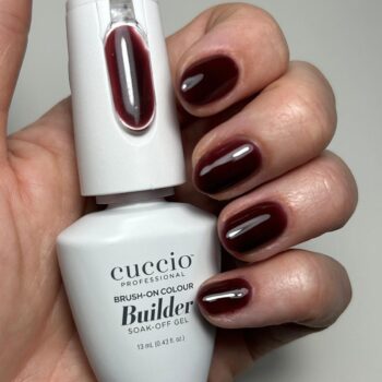 Cuccio Pro Brush On Colour Builder Gel with Calcium – Brownie | LED/UV - 13ml - Image 5