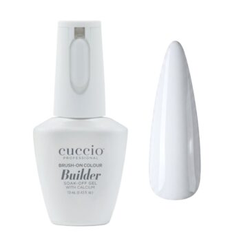 Cuccio Pro Brush On Colour Builder Gel with Calcium – Cloud White | LED/UV