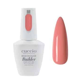 Cuccio Pro Brush On Colour Builder Gel with Calcium – Flamingo | LED/UV