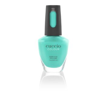 Sea Me Go - Aqua Blue Professional Nail Lacquer - Cuccio Colour Nail Polish 13ml