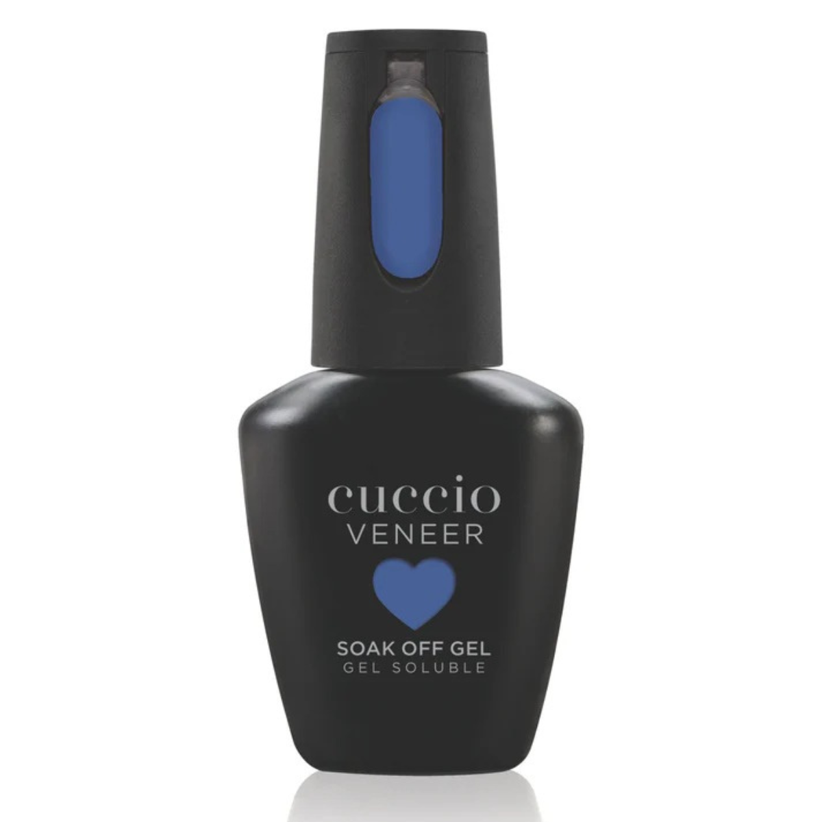 Cuccio Colour Veneer Blue Bliss Pearlescent Blue gel nail polish bottle from the Spellbound Collection