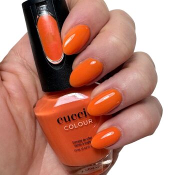 Warm Whim - Sunset Orange Professional Nail Lacquer - Cuccio Colour Nail Polish 13ml