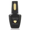 Cuccio Colour Veneer Sunlit Smirk Sun Yellow gel nail polish bottle from the Spellbound Collection