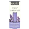 10ml Cuticle oil in a glass roller ball enclosed in a box. Scent is lavender and chamomile.