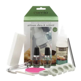 Professional Pedicure Essentials Starter Set – Travel Foot Care Kit with Callus Softener
