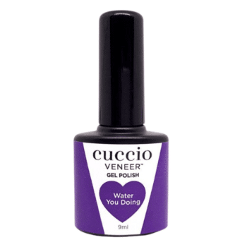 Cuccio Colour Veneer professional gel nail polish bottle showing premium salon grade nail colour packaging.