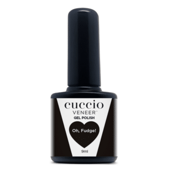 Cuccio Colour Veneer professional gel nail polish bottle showing premium salon grade nail colour packaging