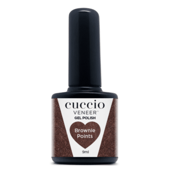 Cuccio Colour Veneer professional gel nail polish bottle showing premium salon grade nail colour packaging.