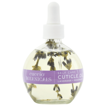 Cuccio Naturale Lavender and Rosemary Cuticle Revitalising Oil 62ml dropper bottle for nail hydration