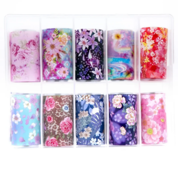 Cuccio Nail Art Floral Wrap