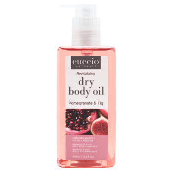 Cuccio Naturalé Professional Dry Body Oil 458ml – Pomegranate & Fig with Pump