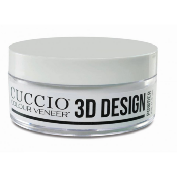 Cuccio Colour Veneer - 3D Design Powder - White (45g)