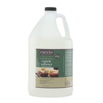 Cuccio Naturale Shea & Vetiver Cuticle Softener 128oz (1 Gallon) bulk salon refill bottle